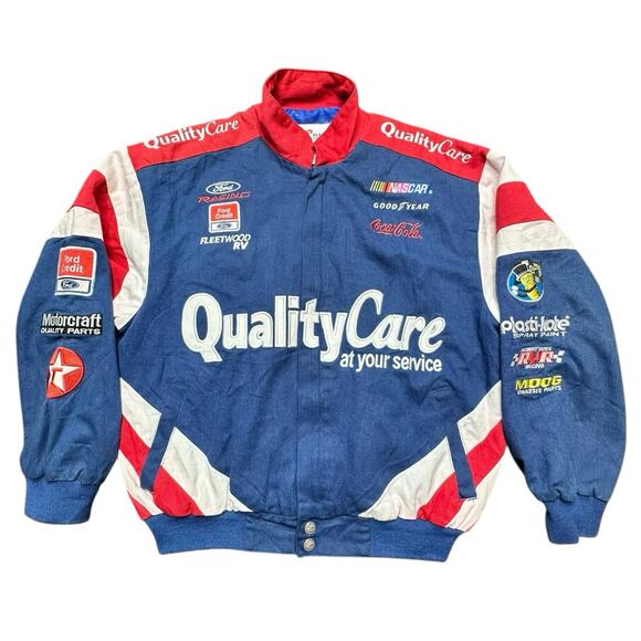 Chase Racing Nascar Ford Racing Quality Care Jacket Size Large - Picture 1 of 13
